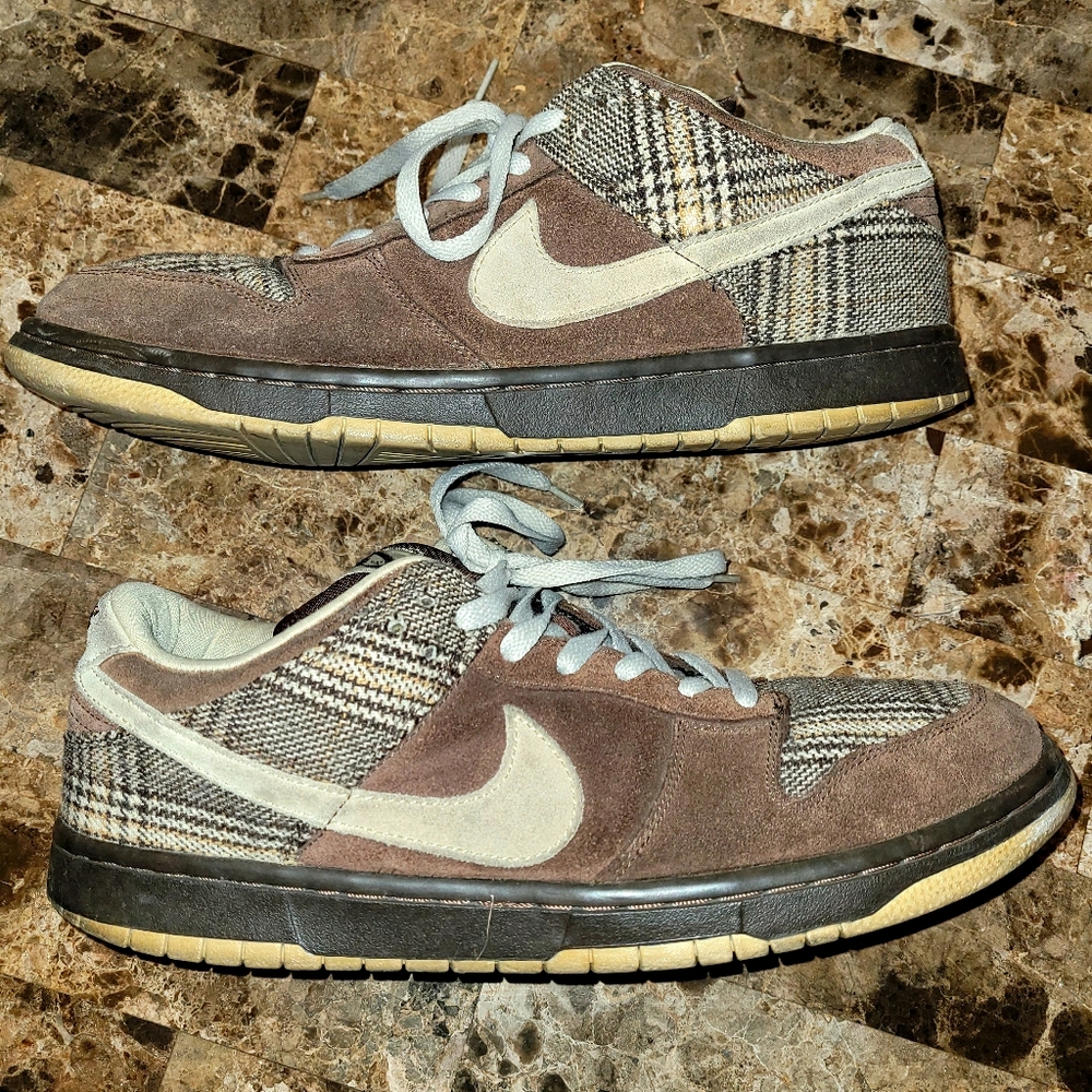 Nike Dunk Low Pro SB Tweed size 13 304292-223